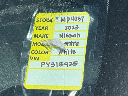 Used 2023 Nissan Sentra SV w/ All-Weather Package FWD image 10