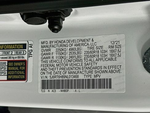 Used 2022 Honda CR-V EX-L image 33