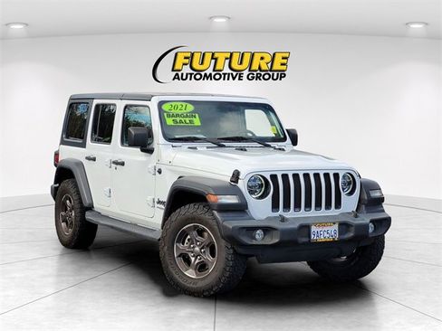 Used 2022 Jeep Wrangler Unlimited Sport image 1