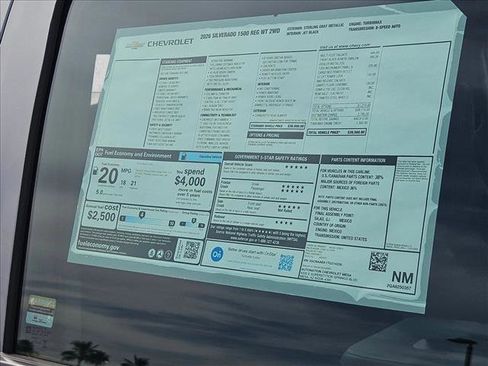 New 2026 Chevrolet Silverado 1500 W/T RWD image 16
