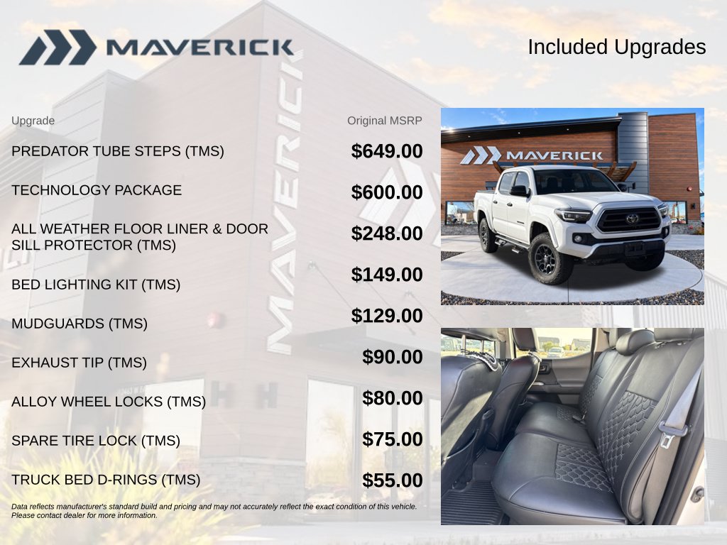 Used 2021 Toyota Tacoma SR5 w/ Technology Package AWD/4WD image 6