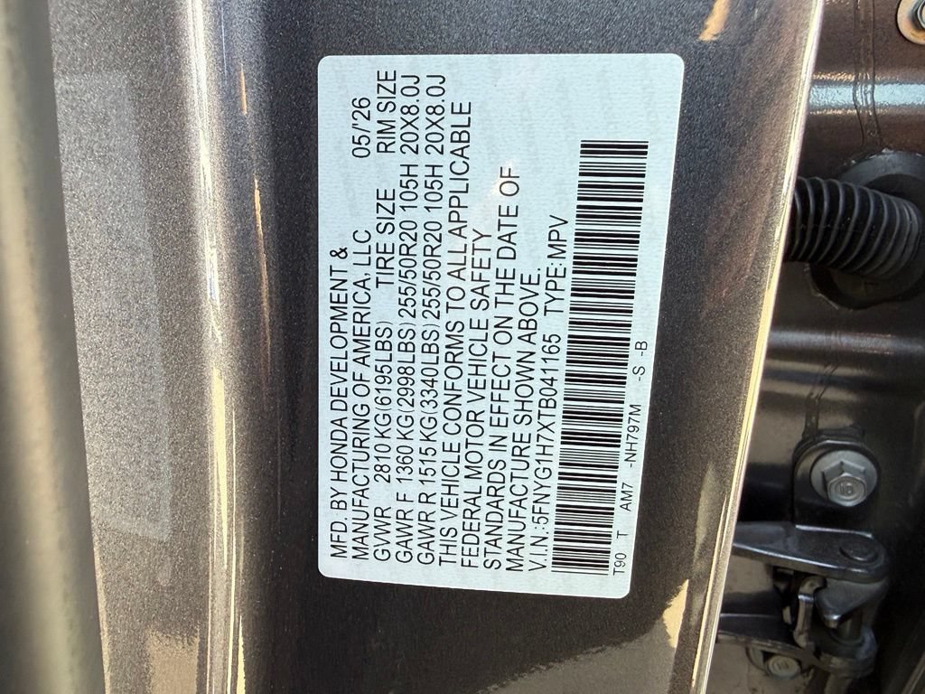 Certified 2026 Honda Pilot Touring image 29