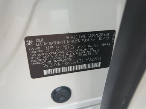 Used 2011 BMW 750Li RWD image 28
