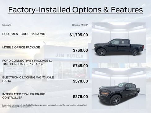 Used 2026 Ford F150 STX w/ Equipment Group 200A AWD/4WD image 3