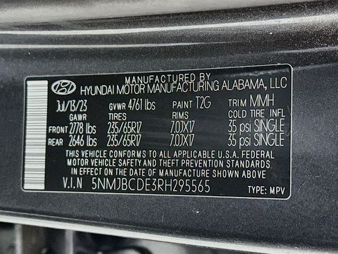 Certified 2024 Hyundai Tucson SEL AWD/4WD image 30