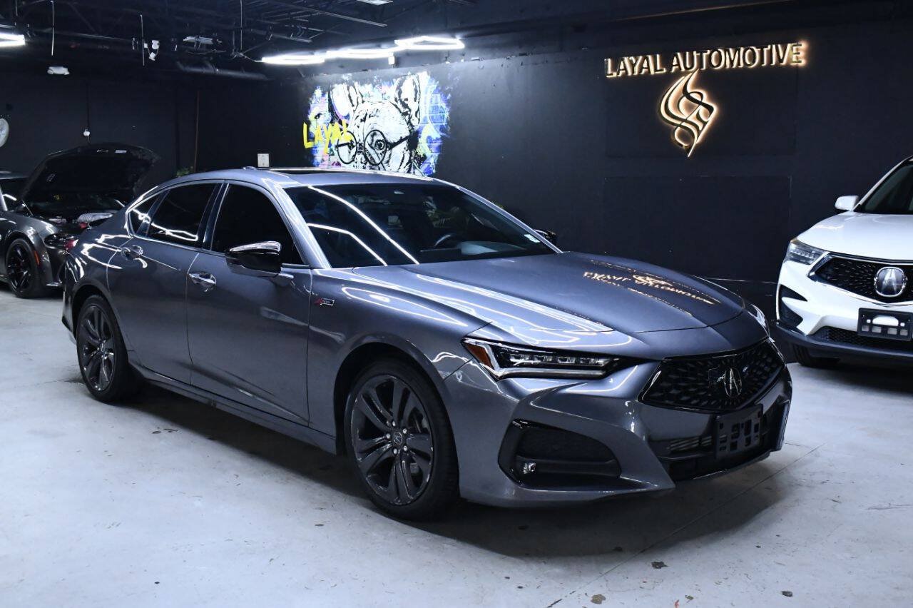 Used 2023 Acura TLX w/ A-SPEC Package AWD/4WD image 3