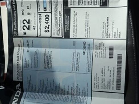 Used 2013 Honda Odyssey Touring image 27