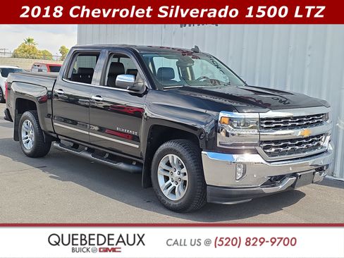 Used 2018 Chevrolet Silverado 1500 LTZ w/ LTZ Plus Package AWD/4WD image 1