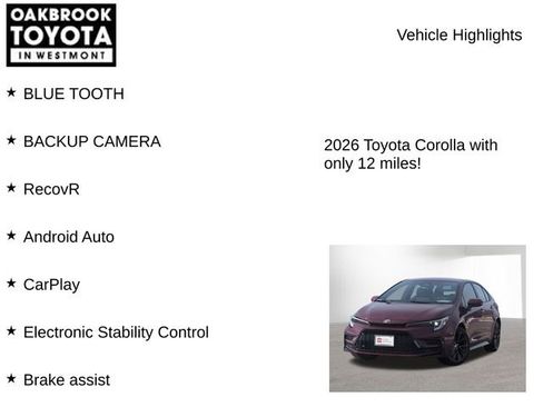Certified 2026 Toyota Corolla SE image 7