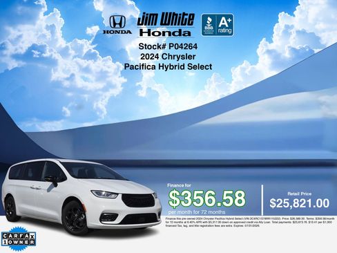 Used 2024 Chrysler Pacifica Limited FWD image 3