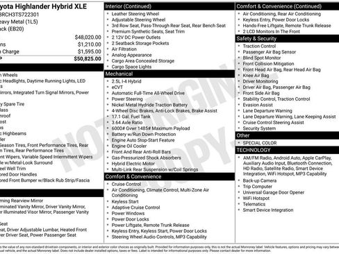 Used 2026 Toyota Highlander XLE AWD/4WD image 8