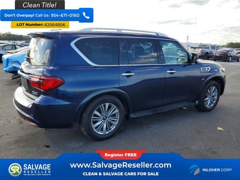 Used 2019 INFINITI QX80 Luxe w/ Proassist Package AWD/4WD image 4