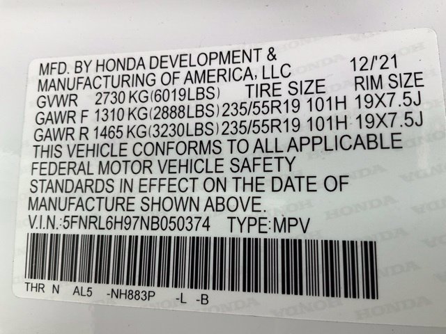 Used 2022 Honda Odyssey Elite image 36
