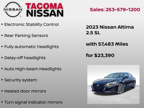 Used 2023 Nissan Altima 2.5 SL image 18