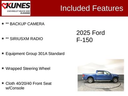 Used 2025 Ford F150 XLT w/ Equipment Group 301A Standard