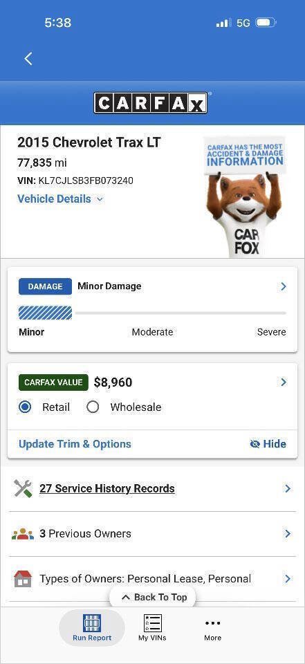Used 2015 Chevrolet Trax LT w/ LT Plus Package FWD image 23