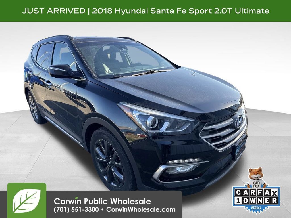 Used 2018 Hyundai Santa Fe Sport w/ 2.0T Ultimate Tech Package 05 AWD/4WD image 1