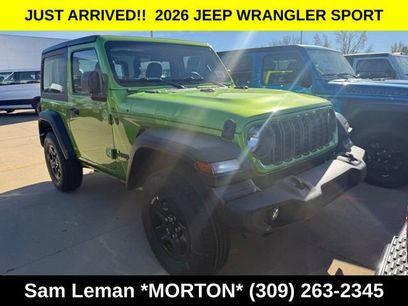 New 2026 Jeep Wrangler Sport