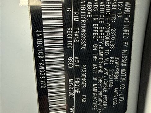 Used 2019 Nissan Rogue Sport S image 12