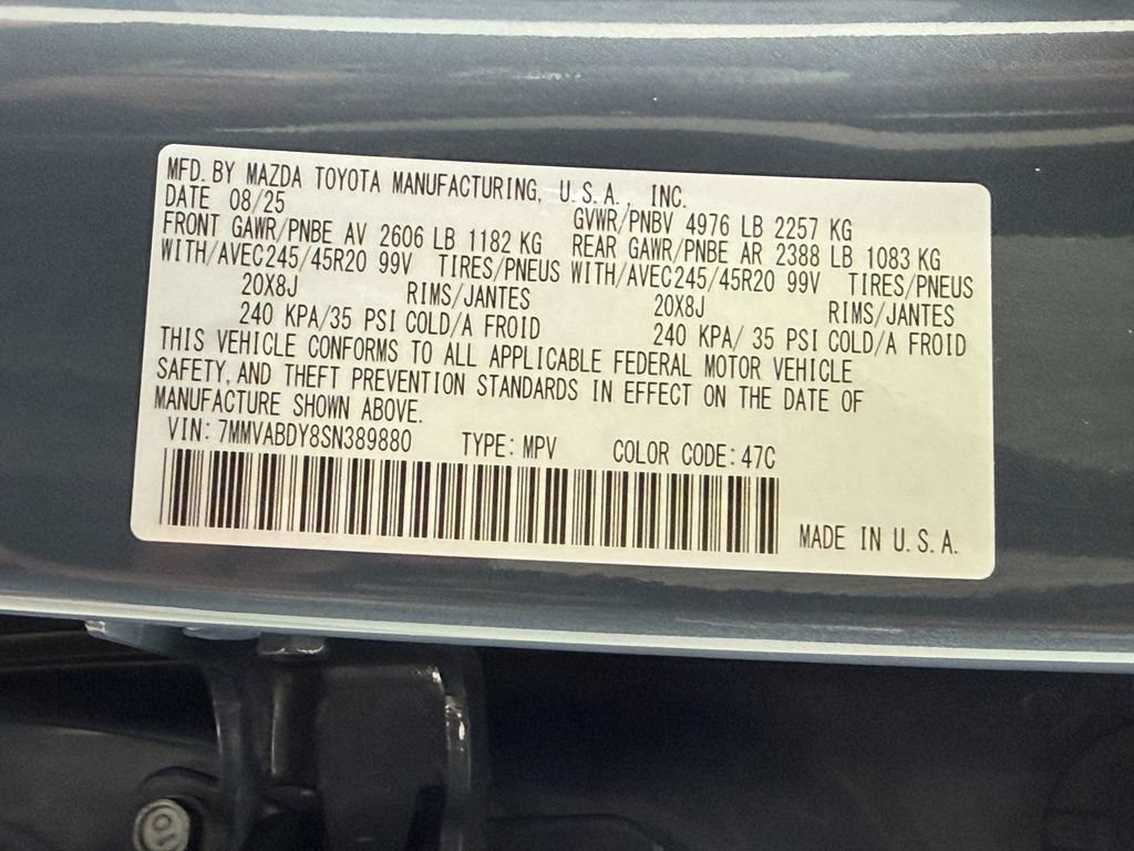 Certified 2025 MAZDA CX-50 AWD 2.5 Turbo w/ Accent Package image 57