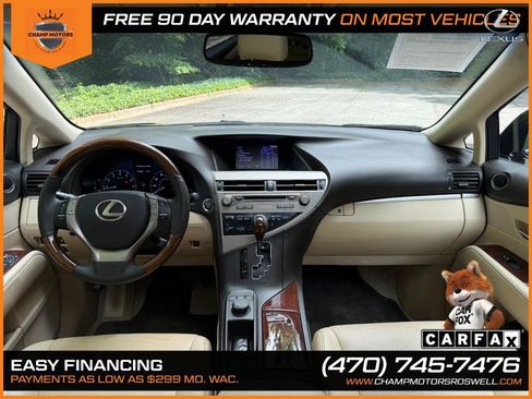 Used 2013 Lexus RX 350 FWD w/ Premium Pkg image 3