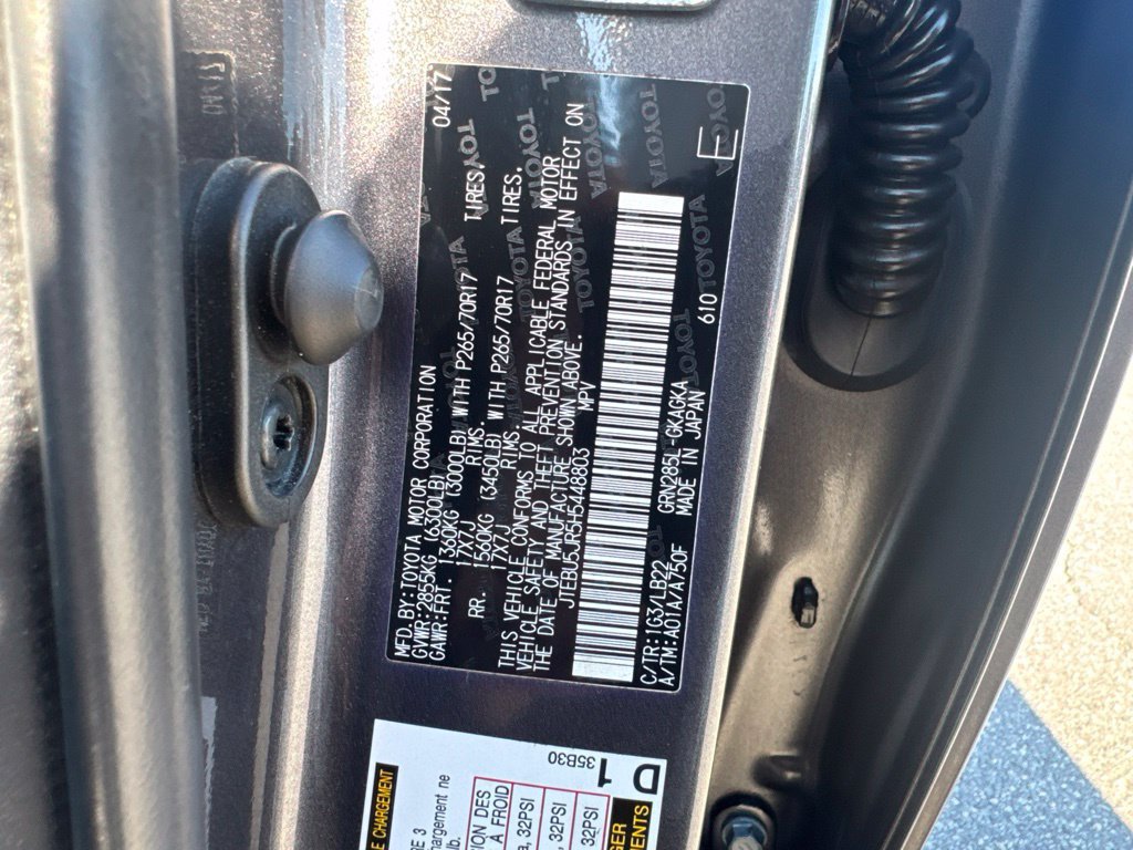 Used 2017 Toyota 4Runner SR5 Premium AWD/4WD image 28