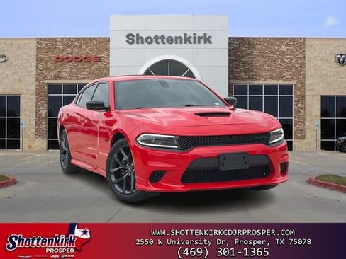 Used 2023 Dodge Charger R/T w/ Blacktop Package RWD image 1
