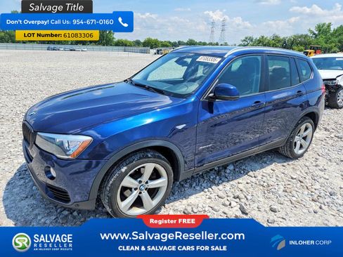 Used 2017 BMW X3 xDrive28i AWD/4WD image 1
