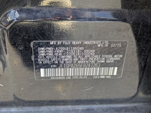 Used 2015 Subaru Impreza 2.0i Sport Limited image 34