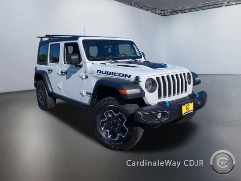 Used 2022 Jeep Wrangler Unlimited Rubicon 4xe image 1