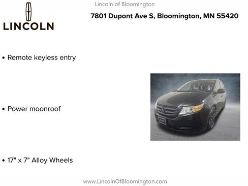 Used 2014 Honda Odyssey EX-L image 4
