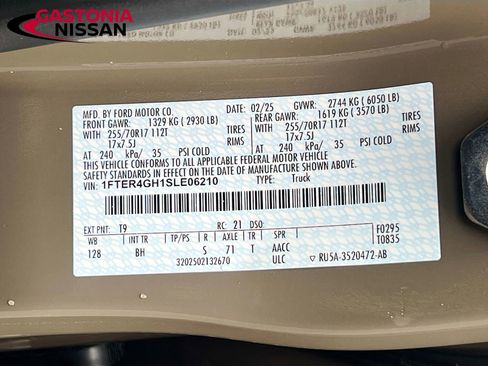 Used 2025 Ford Ranger XLT w/ Equipment Group 301A High image 40