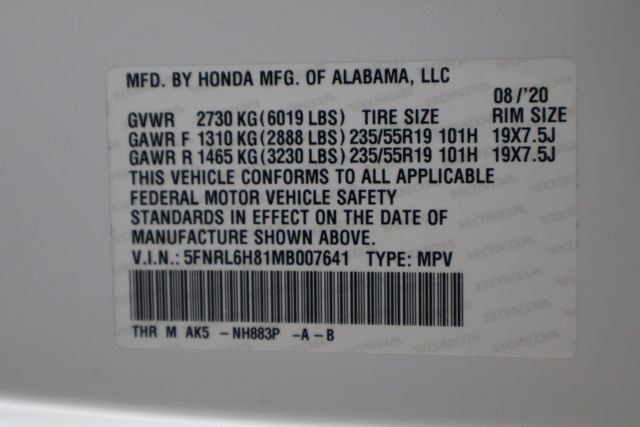Used 2021 Honda Odyssey Touring image 40