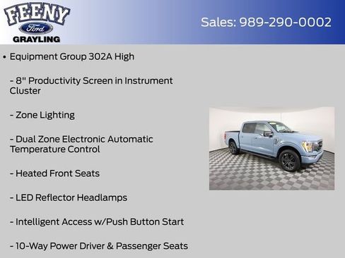 Used 2023 Ford F150 XLT w/ Equipment Group 302A High image 12