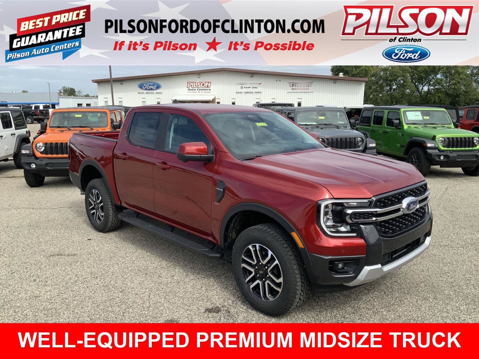 New 2026 Ford Ranger Lariat w/ Convenience Package AWD/4WD image 1