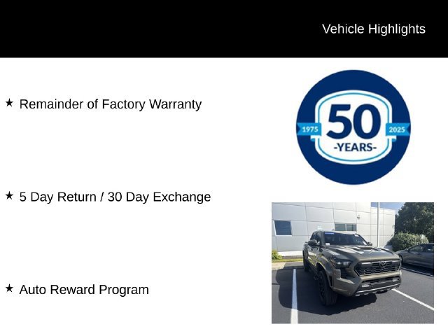 Used 2025 Toyota Tacoma TRD Sport w/ TRD Sport Upgrade Package AWD/4WD image 5