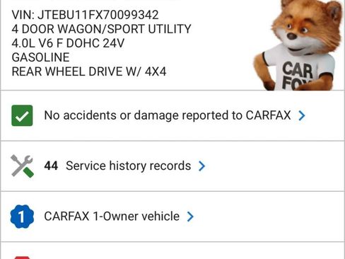 Used 2007 Toyota FJ Cruiser 4WD image 45