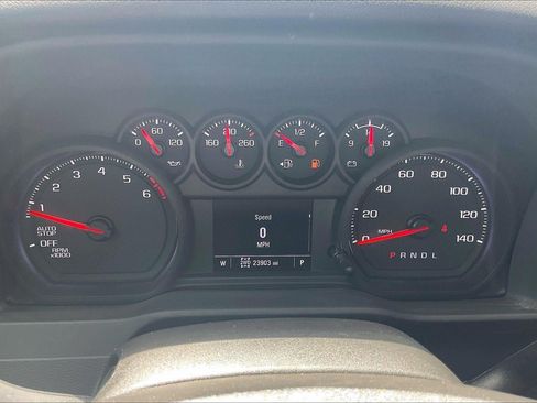 Used 2025 Chevrolet Silverado 1500 Custom w/ LPO, Dark Essentials Package AWD/4WD image 21