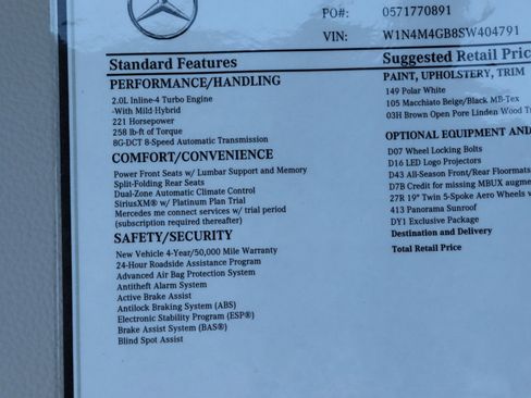 New 2025 Mercedes-Benz GLB 250 image 48