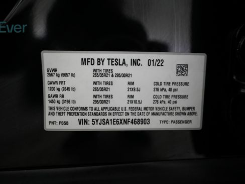 Used 2022 Tesla Model S Plaid AWD/4WD image 26