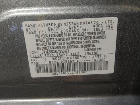 Used 2020 Nissan Sentra SV FWD image 33