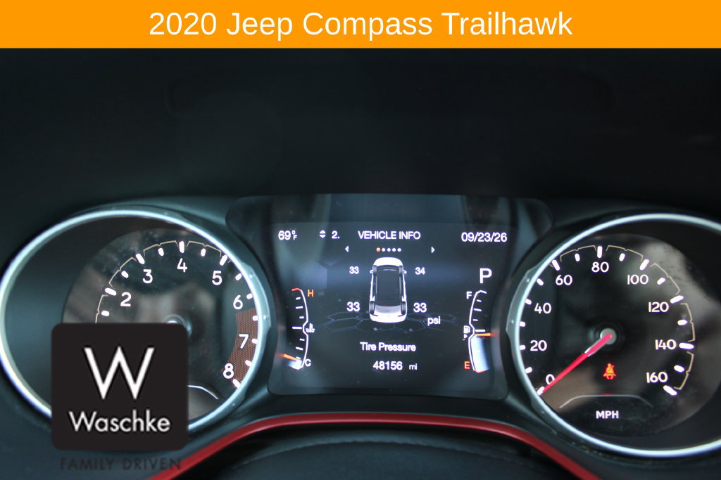 Used 2020 Jeep Compass Trailhawk w/ Popular Equipment Group AWD/4WD image 35