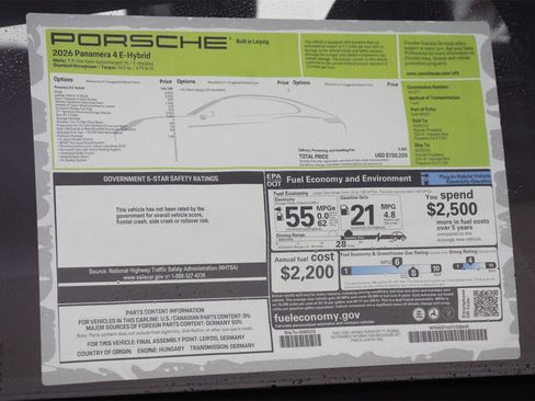 New 2026 Porsche Panamera 4 image 25