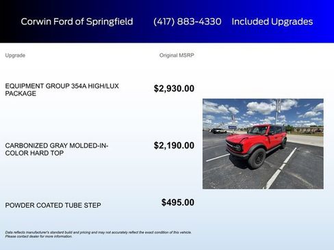 Used 2024 Ford Bronco Wildtrak AWD/4WD image 6