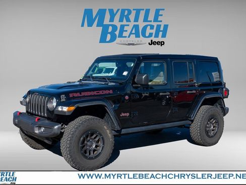 Used 2023 Jeep Wrangler Unlimited Rubicon w/ Xtreme 35 Tire Package image 2