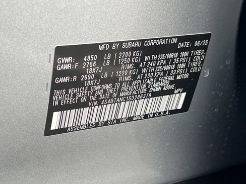 Certified 2025 Subaru Outback Limited image 35