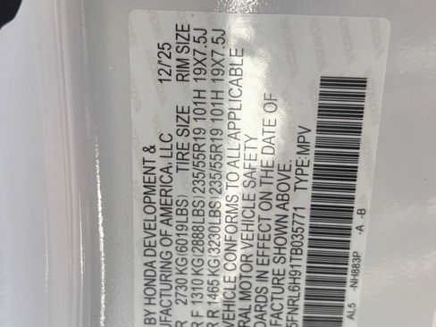 New 2026 Honda Odyssey Elite image 21