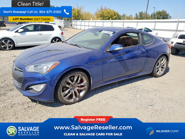 Used 2016 Hyundai Genesis Coupe 3.8 RWD image 1