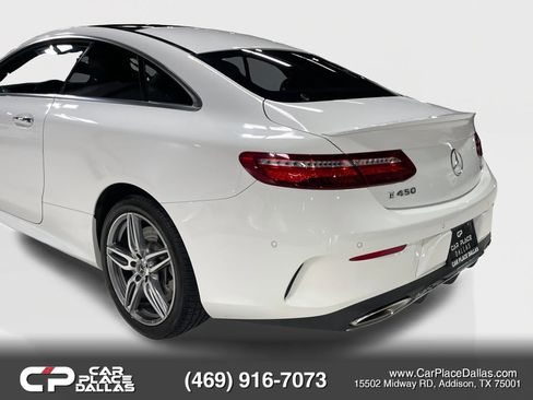 Used 2019 Mercedes-Benz E 450 4MATIC Coupe w/ AMG Line Package image 13