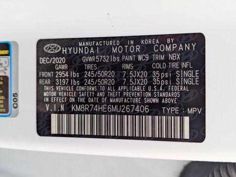 Used 2021 Hyundai Palisade Calligraphy image 33